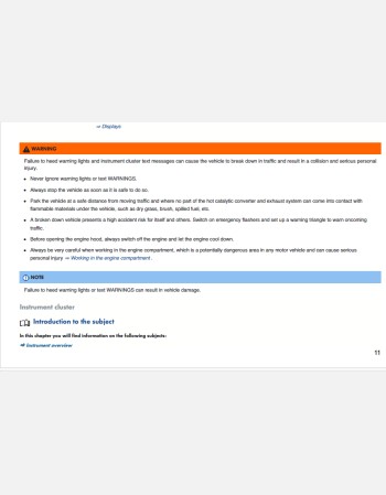 volkswagen passat 2018 owners manual